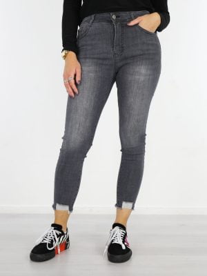 gerafelde-jeans-grijs