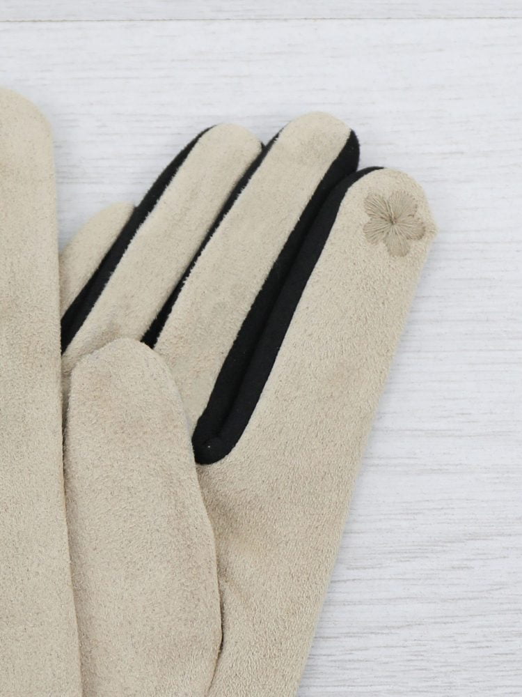 basic-beige-gekleurde-handschoenen-met-zwart-detail