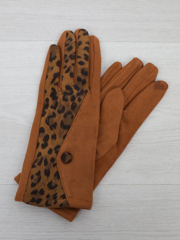 cognac-bruine-handschoenen-met-leopardprint