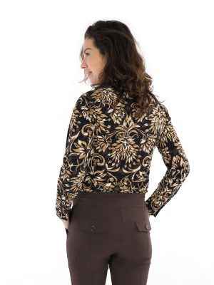 mi-piace-zwart-dark-brown-kaleidoscoop-print-blouse