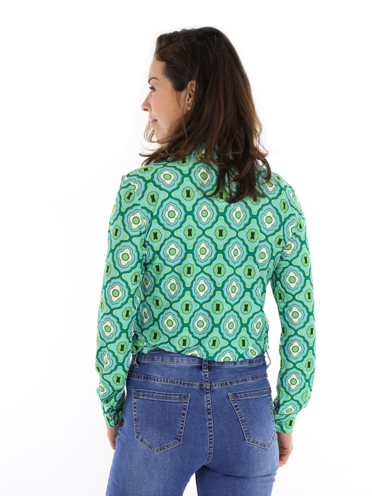 groene-circkelprint-blouse-van-angelle-milan-travelstof