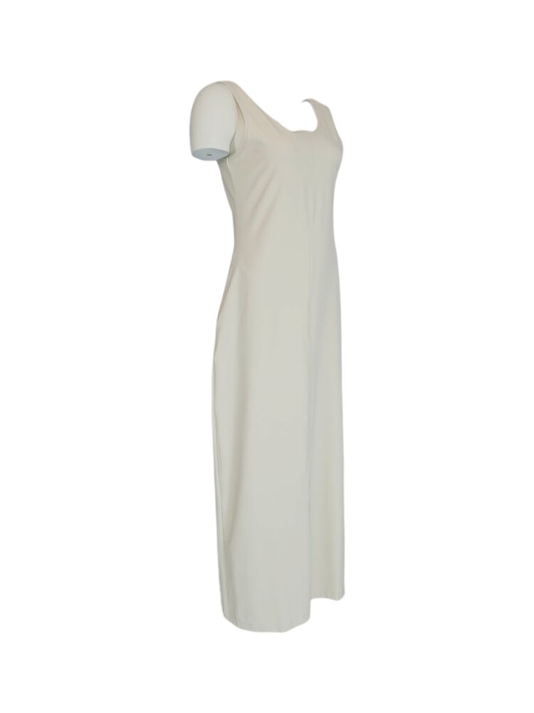Mouwloze-travelstof-jurk-lang-Mi-Piace-kit