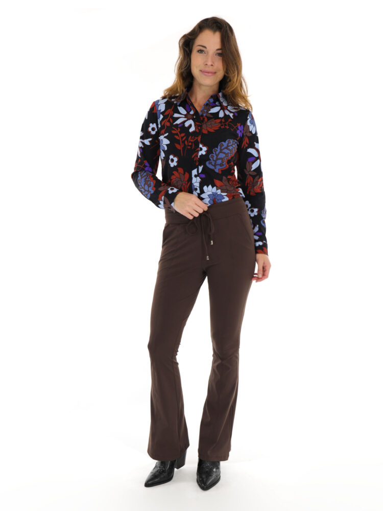 dark-brown-flared-broek-van-travelstof-mi-piace-202114