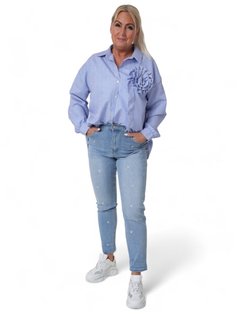 bloem-wit-blauw-one-size-blouse