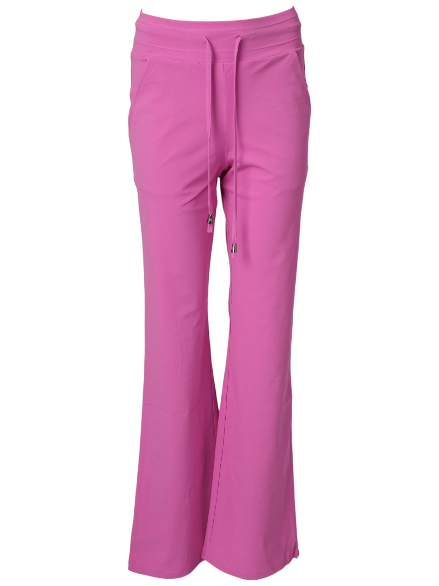 Barbie pink travelstof broek straight van Mi Piace 202089