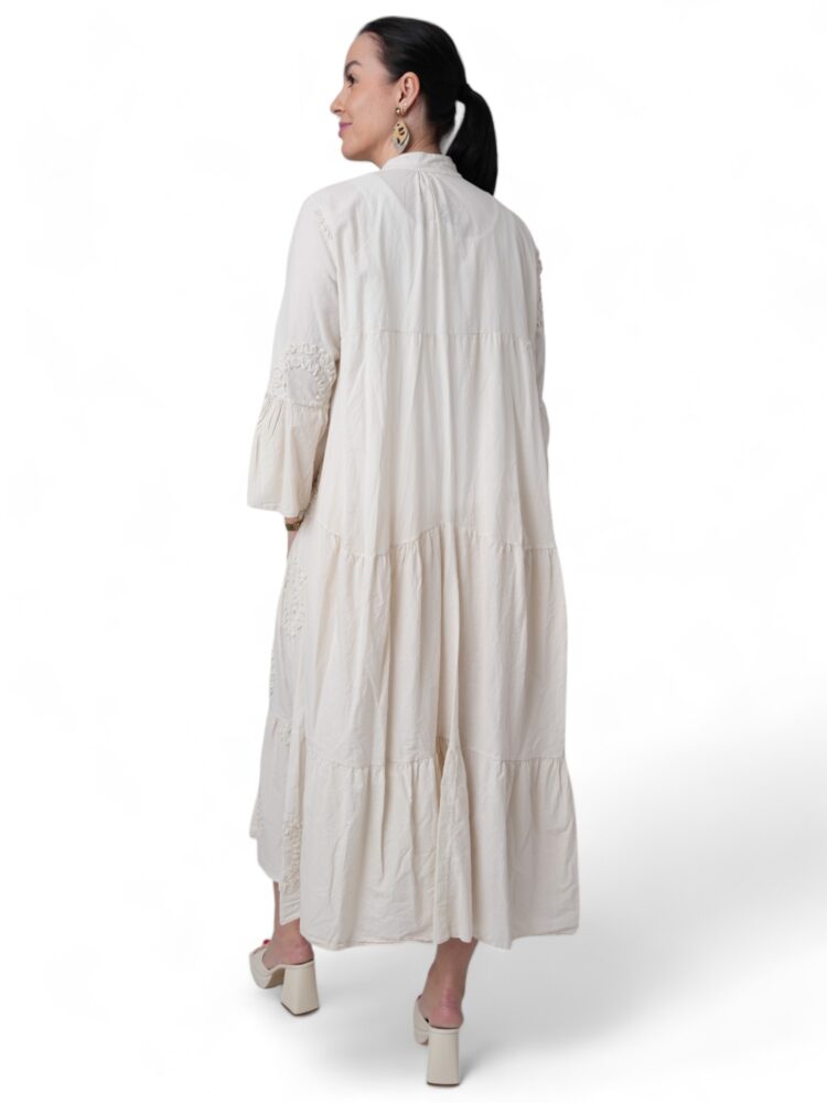 lange-beige-bohemian-jurk
