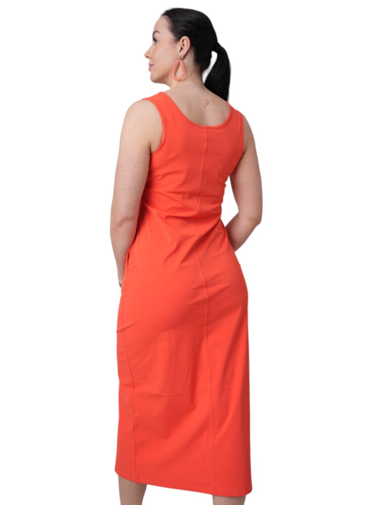 mouwloos-202278-mi-piace-oranje-jurk