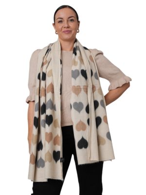 beige-heart-print-scarf